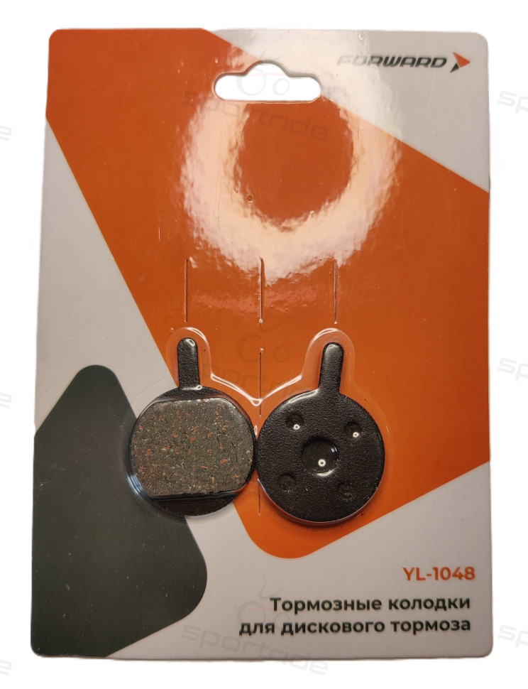 Тормозные колодки, YL-1048, для дискового тормоза, FORWARD