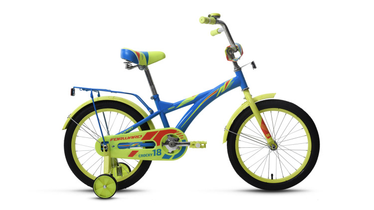 велосипед FORWARD CROCKY 18 Boy (18'' 1 cк) синий 2017
