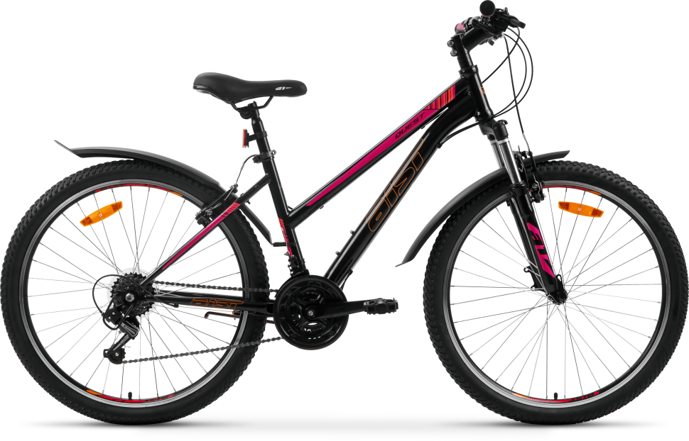 Велосипед AIST Quest W 26" 2024 13/черный QR
