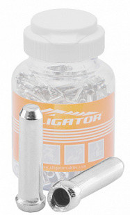 Наконечник LY-IPA03 Alligator троса тормоза, алюминиевый