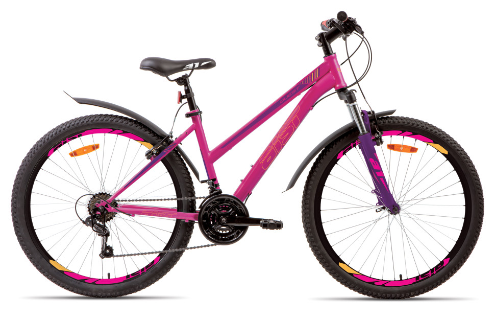Велосипед AIST Quest W 26 (рост 13", 21 ск.) розовый 2025 4810310035298
