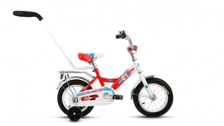 велосипед ALTAIR City boy 12 (12'' 1ск.) белый / красный 2016
