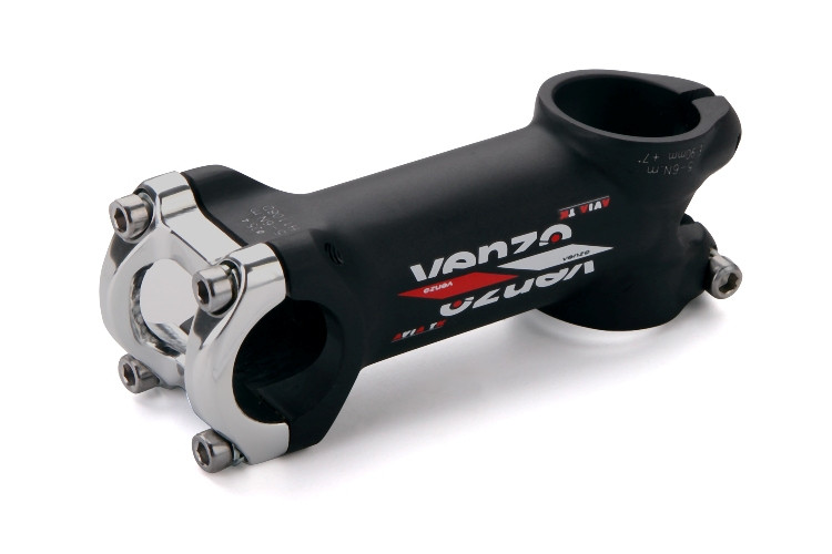 Вынос руля VZ-E06-015B, МТВ, AL-6061, ф31.8, ±7%, l-90 mm, черный, VENZO