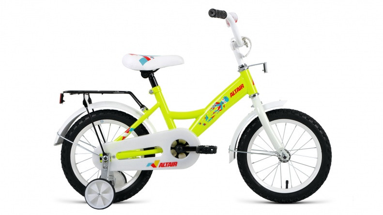 велосипед ALTAIR KIDS (14" 1 ск.) желтый 2019