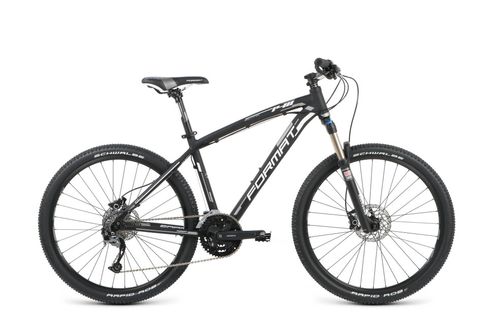 велосипед FORMAT 1411 Elite 26'' (26'' 27ск рост M) черный матовый