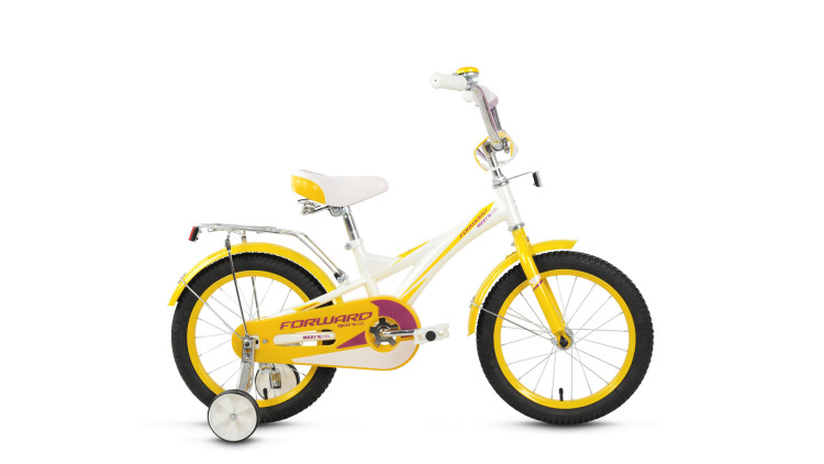 велосипед FORWARD ROCKY 16 Girl (16'' 1ск.) белый