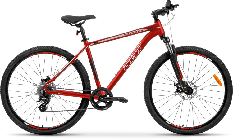 Велосипед AIST Rocky 2.0 Disc 29" 2024 21.5/красный QR