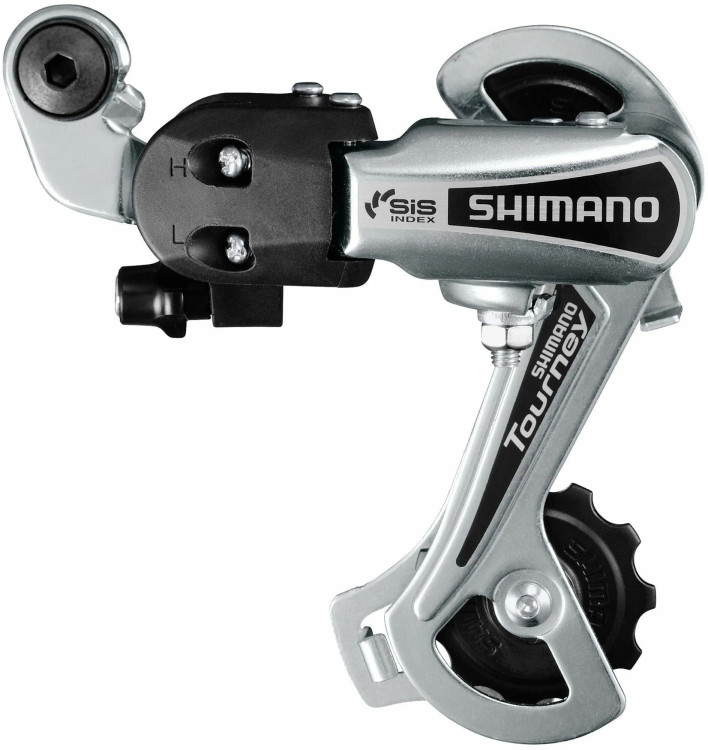 Переключатель задний, RD-TY21SS Tourney SHIMANO 6 скоростей под болт, короткая лапка