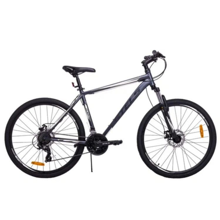 Велосипед STELS Navigator 700 MD 27.5 (рост 21", 21 ск., Серый/Черный)