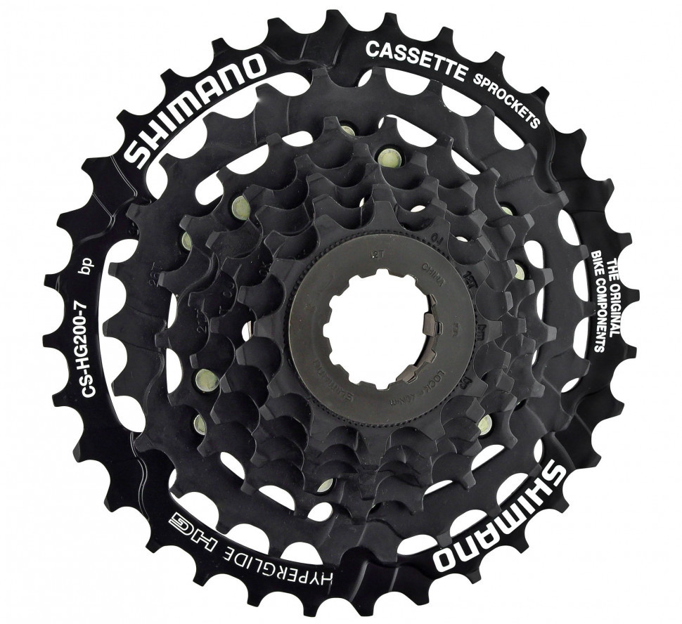Звезда задняя, CS-HG200, Кассета, 7 ск., 12-28, SHIMANO