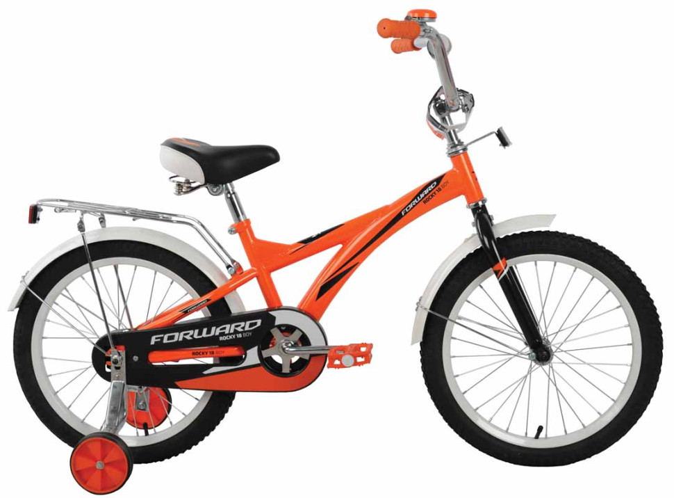 велосипед FORWARD ROCKY 16 Boy (16'' 1ск.) оранжевый