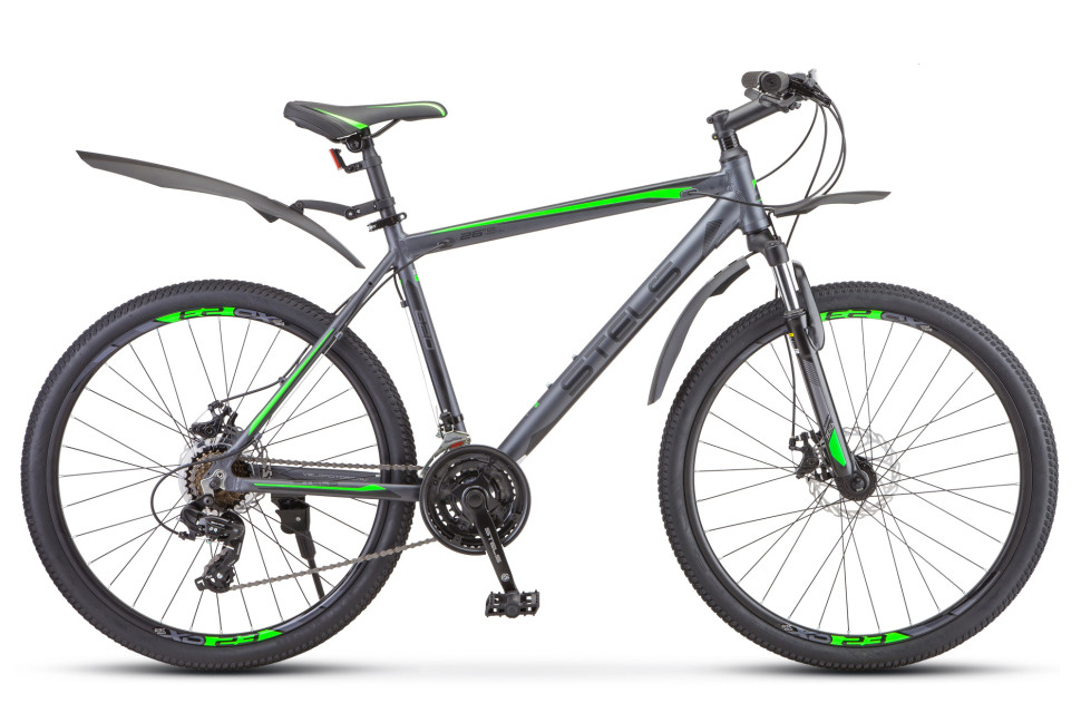Велосипед STELS Navigator-620 MD 26" (14" Антрацитовый) V010 QR
