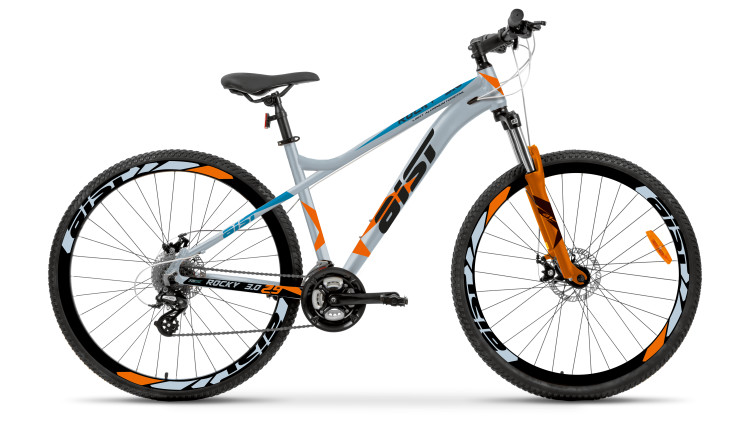 Велосипед AIST Rocky 3.0 Disc 29" 2024 21/серый QR