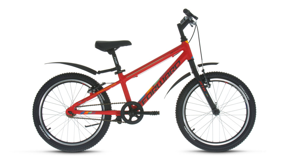 велосипед FORWARD UNIT PRO 1.0 алюм. (20'' 1ск) красный матовый 2017