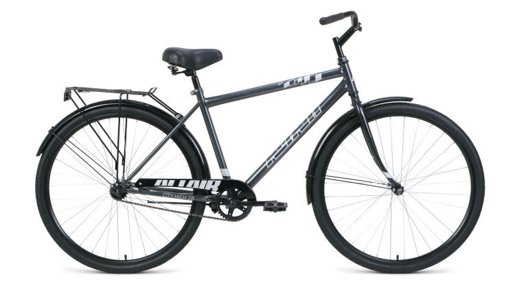 велосипед ALTAIR CITY 28 high (28" 1 ск. рост 19") 2019-2020, серый