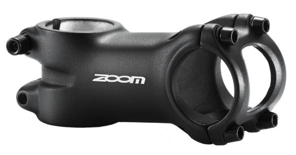 Вынос руля, руль 31,8 мм, угол 6, длина 75 мм, высота 41 мм, алюминий, ZOOM, TDS-C301-8FOV, черный