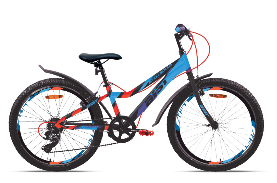 Велосипед AIST Rocky Junior 1.0 24" 2024 черный QR