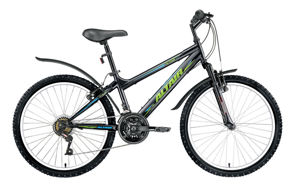 велосипед ALTAIR MTB HT 26 (26"" 18ск рост 15'') черный