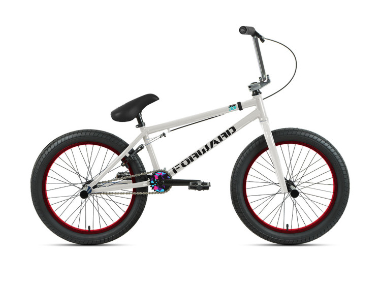 Велосипед FORWARD ZIGZAG 20 (20" 1 ск. рост. 20.75") 2022, белый
