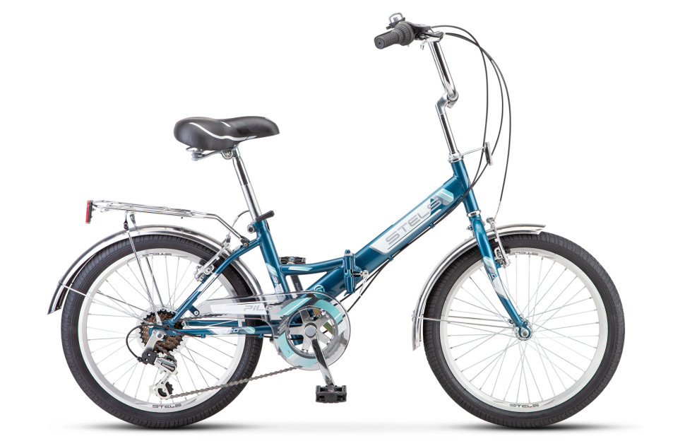 Велосипед STELS Pilot-350 V 20" (13", 6 ск., Синий ) Z010 УЦ