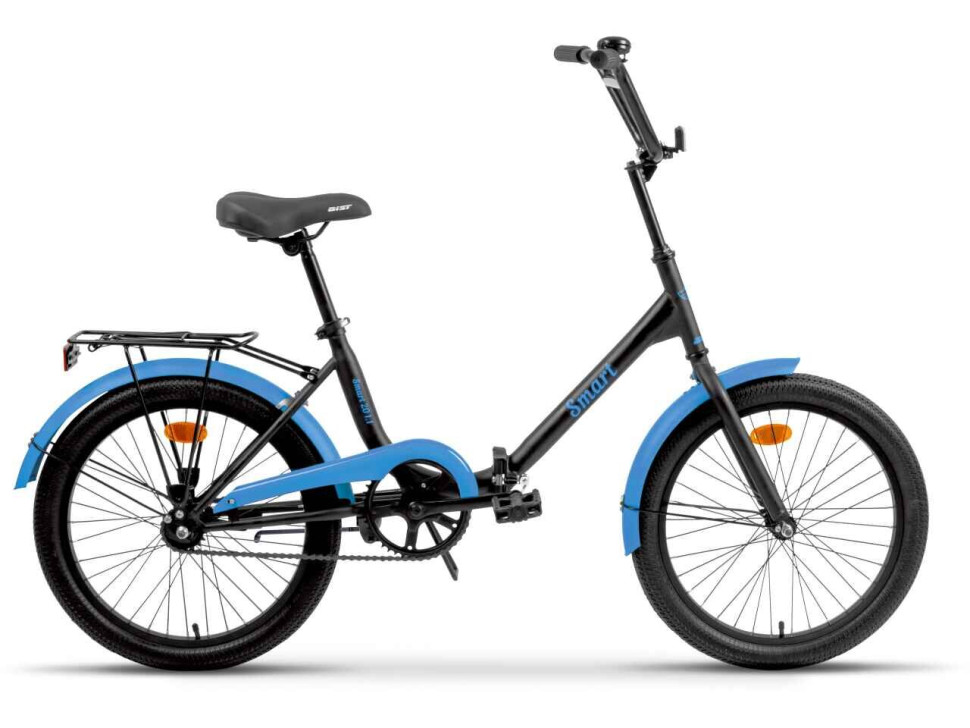Велосипед AIST Smart 20/1.1/20// черно-синий/ 2025 4810310034420