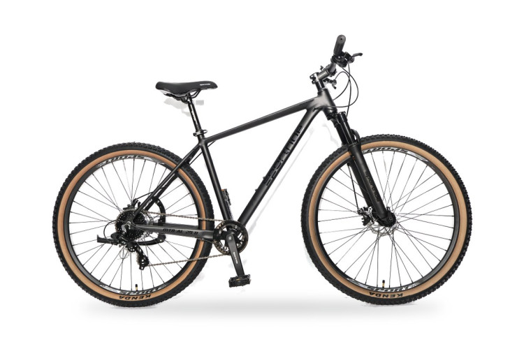 Велосипед SPORTRIDE MTB AL 29 D (8 ск., рост 19") черный мат 2026