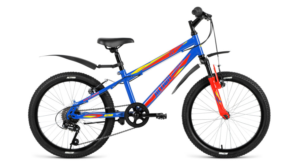 велосипед ALTAIR MTB HT 20 2.0 (20" 6 ск. рост 10.5") темно-синий 2018