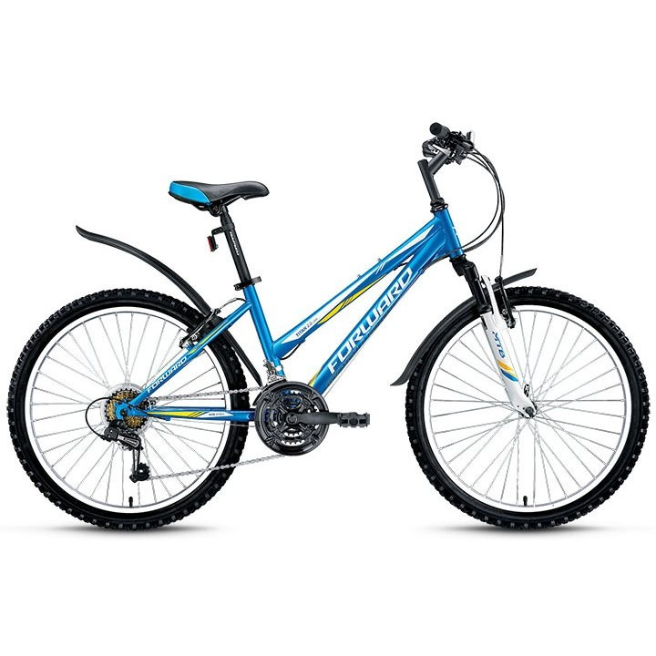 велосипед FORWARD TITAN 2.0 low (24" 18ск) синий