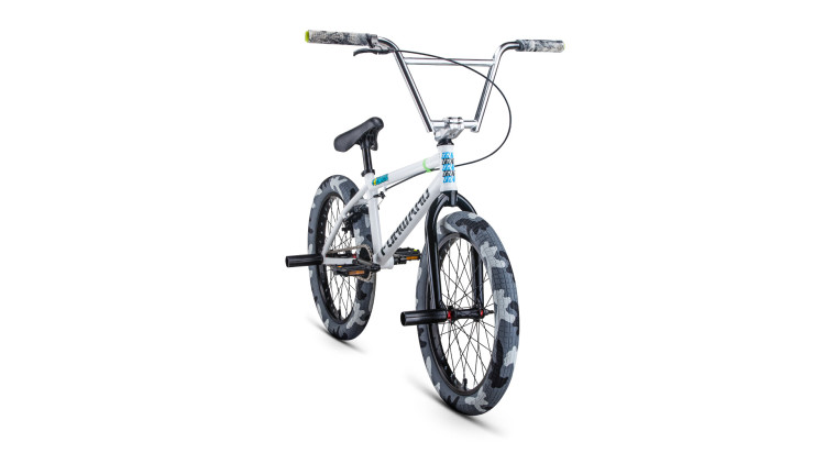 Велосипед FORWARD ZIGZAG 20 (20" 1 ск. рост 20.75") 2020-2021, белый УЦ