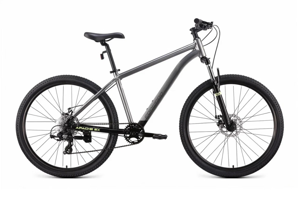 Велосипед FORWARD APACHE SX 27,5 21" 2026 светлый серо-голубой / тёмно-серый