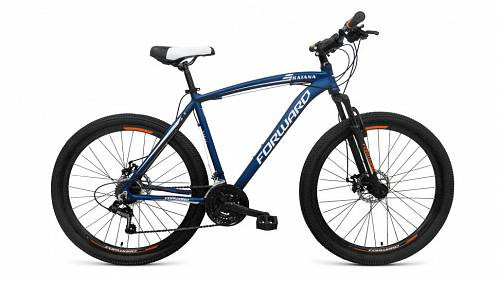 велосипед FORWARD KATANA 27,5 disc алюм. (27.5 21ск рост 20,5") синий 2018