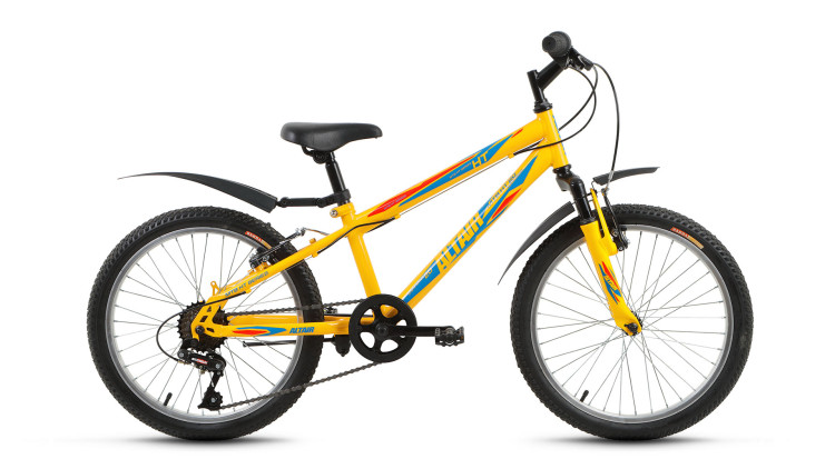 велосипед ALTAIR MTB HT 20 (20" 6ск) желтый