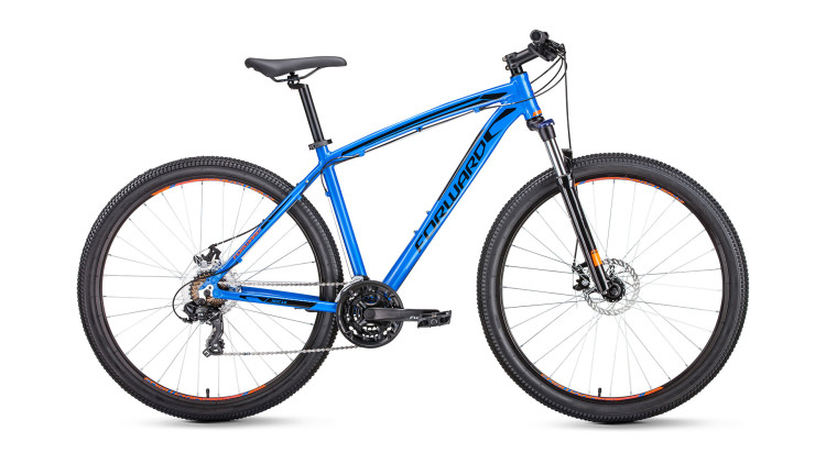 велосипед FORWARD NEXT 29 2.0 disc (29" 21 ск. рост 21") синий 2019