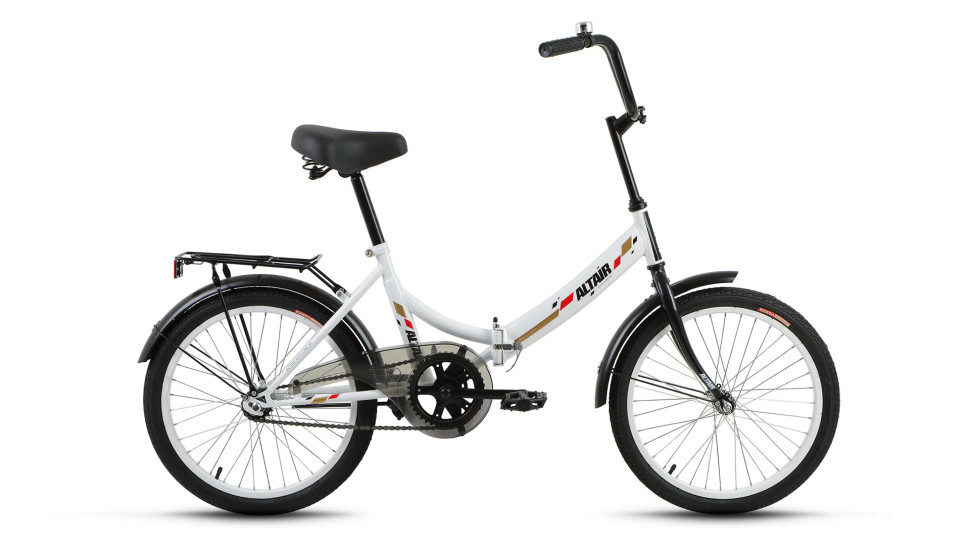 велосипед ALTAIR City 20 скл. (20'' 1ск) белый 2018