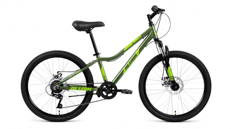 велосипед ALTAIR AL 24 D (24" 7ск) зеленый 2019