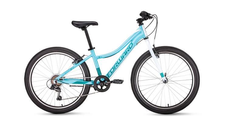 велосипед FORWARD SEIDO 24 1.0 (24" 7 ск. рост 13") мятный 2019