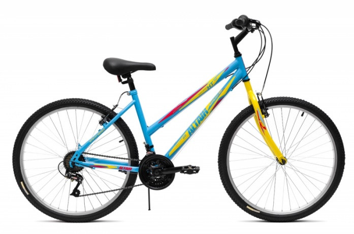 велосипед ALTAIR MTB HT 26 1.0 Lady (26" 18ск рост 17'') голубой 2017