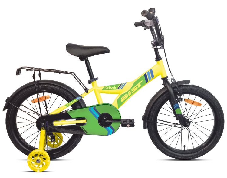 Велосипед AIST Stitch 20" 2024 желтый QR