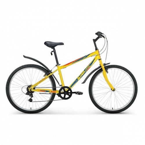 велосипед ALTAIR MTB HT 26 1.0 (26" 18ск рост 17'') желтый 2017