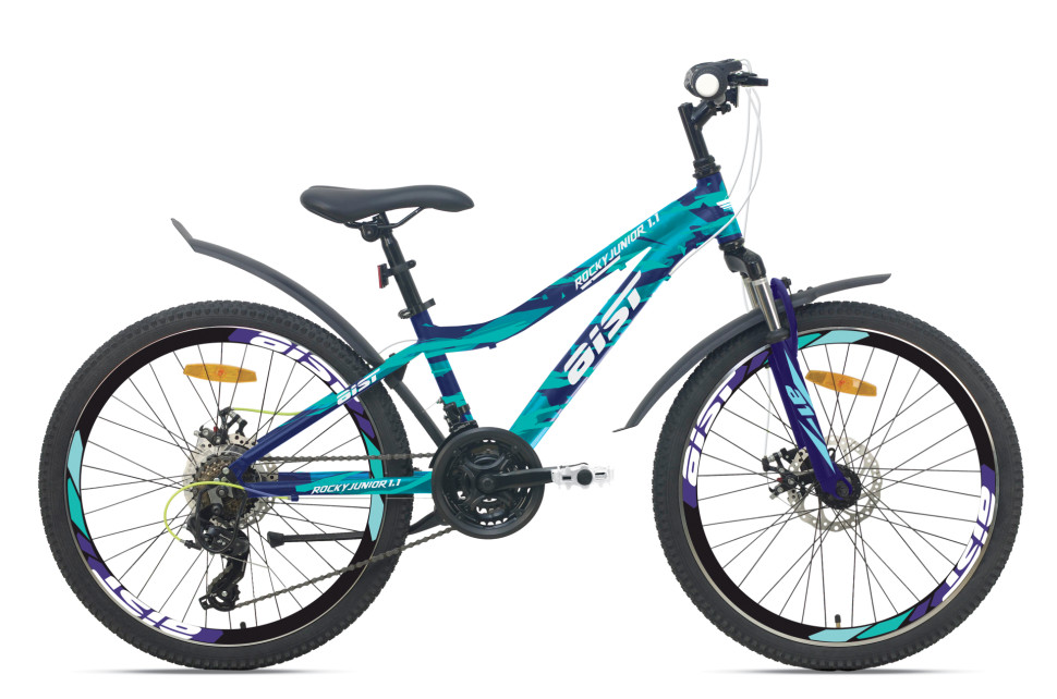 Велосипед AIST Rocky Junior 1.1/24//синий/2025 4810310036967