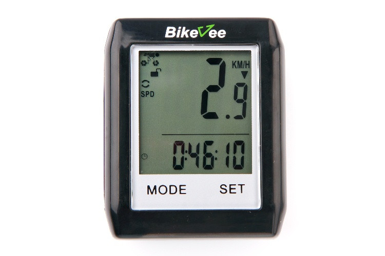 Велокомпьютер беспроводной BKV- 6000, 13 функций, Touch screen, 2 pcs CR2032, BikeVee, 4627101350627