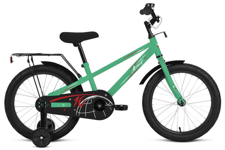 Велосипед FORWARD METEOR 16 (16" 1 ск.) 2023, мятный QR