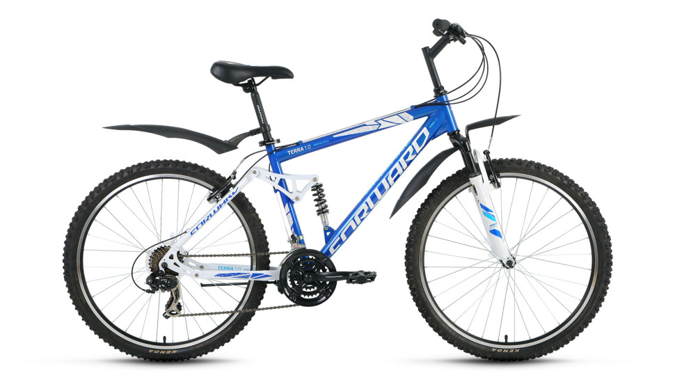 велосипед FORWARD TERRA 2.0 disc (26"" 21ск рост 16'') белый/черный 2015