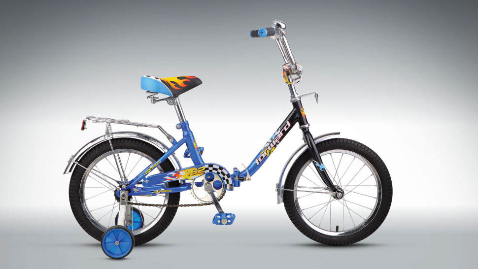 велосипед FORWARD RACING 16 Boy compact скл. (16'' 1ск) белый/черный