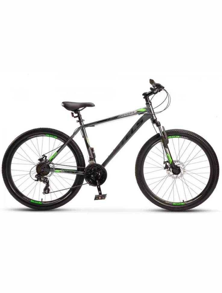 Велосипед STELS Navigator 500 26MD (рост 20", 21 ск.) темно-серый 2026