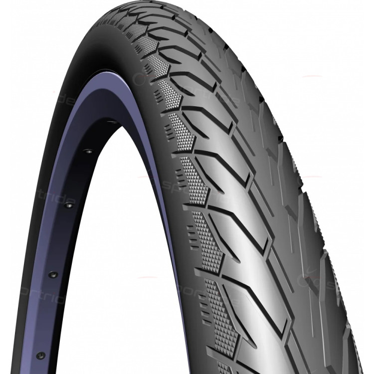 Покрышка, FLASH V66, 26" * 1,75 x 2" (47-559), Classic, Antipuncture,Reflex, Rubena/Mitas, черный