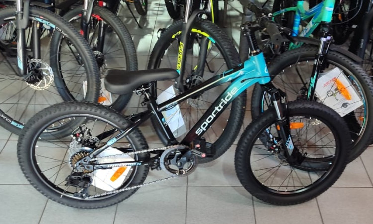 Велосипед SPORTRIDE TEEN 20 (7 ск., рост OS) черный 2026