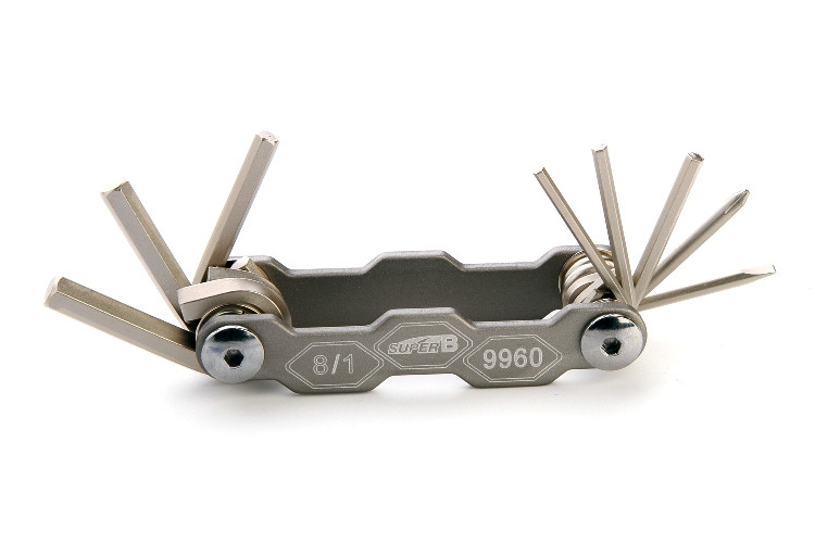Набор шестигранников складной 9960, 2/2.5/3/4/5/6 mm, Super B