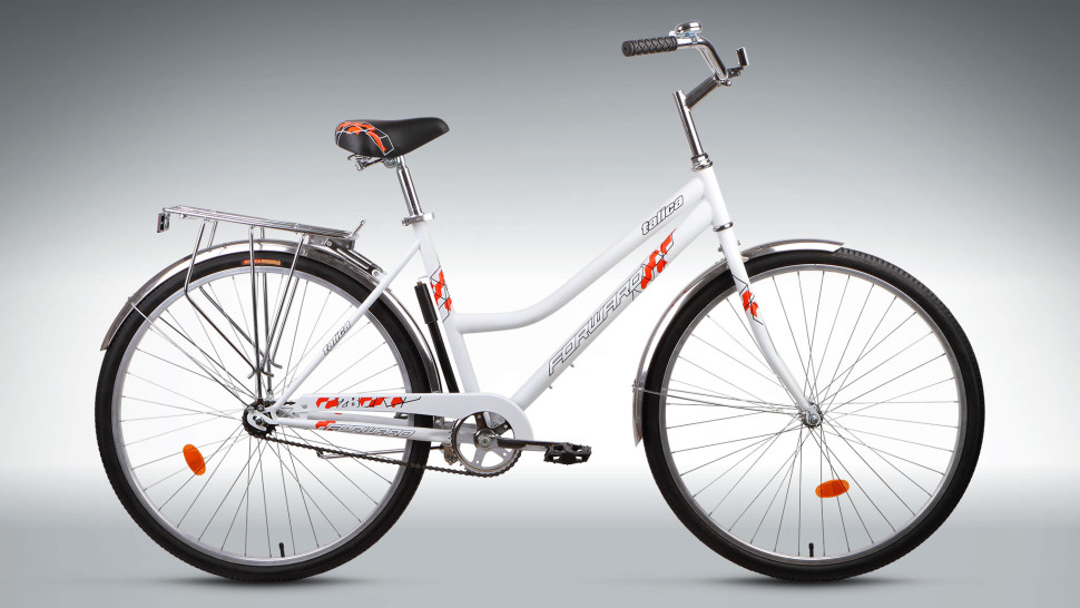 велосипед FORWARD TALICA 1.0 (28'' 1ск.) белый мат.