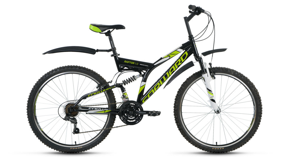 велосипед FORWARD RAPTOR 1.0 (26" 21ск рост 16'') черный 2017